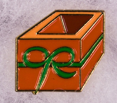 Badge: Brick with ribbon; GWL-2013-50-37