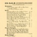 Back page listing material on sale: The Commons Debate on Woman Suffrage; The Women's Press; 1908; GWL-2022-59-4