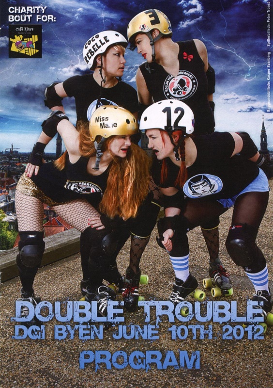 Programme: Double Trouble; Copenhagen Roller Derby; June 2012; GWL-2015-131-39