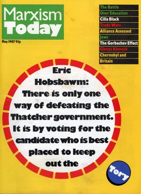 Journal cover: Marxism Today; Communist Party; 1987; GWL-2020-15-10