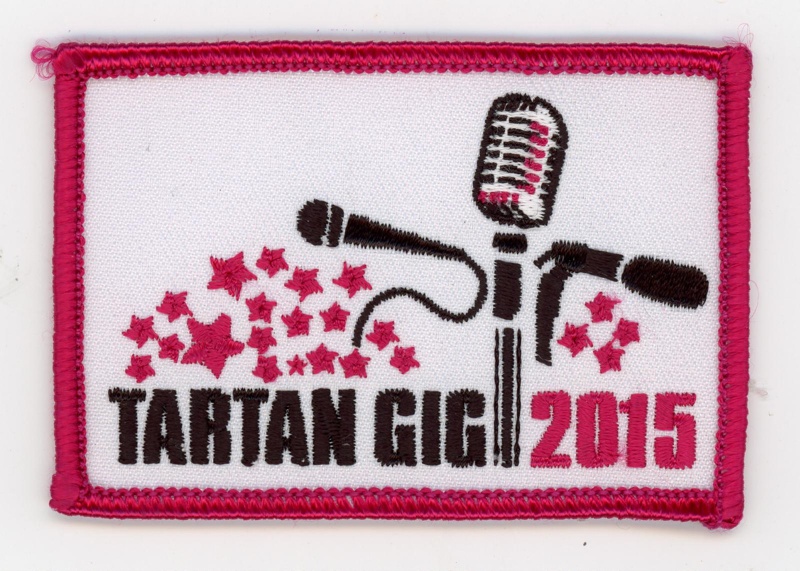 Patch: Tartan Gig; Girlguiding Scotland; 2015; GWL-2018-69-16-2