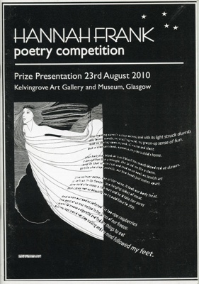 Booklet cover: Hannah Frank Poetry Competition; 2010; GWL-2024-27-2