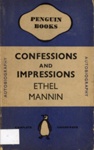 Front cover: Confessions and Impressions; Mannin, Ethel; 1937-40; GWL-2025-91-4