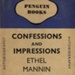 Front cover: Confessions and Impressions; Mannin, Ethel; 1937-40; GWL-2025-91-4