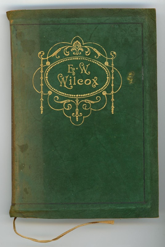 Front cover: Maurine and Other Poems; Wilcox, Ella Wheeler; 1882; GWL-2017-35-1