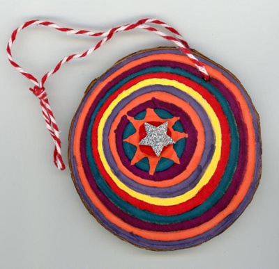 Mobile obverse: Circles and stars; Williams, Gina; c.2024-25; GWL-2025-96-1