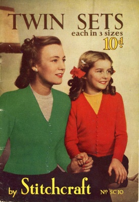 Knitting pattern: Twin Sets by Stitchcraft; Stitchcraft No. SC10; GWL-2015-34-59