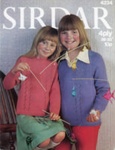 Knitting pattern: Child's Sweater; Sirdar Design No. 4234; GWL-2015-94-8