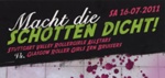 Programme: Macht die Schotten Dicht!; Stuttgart Valley Roller Derby; July 2011; GWL-2019-93-2