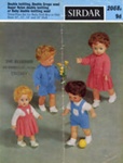 Knitting pattern: Three Piece Set for Baby Doll; Sirdar Design No. 2068B; 1960s; GWL-2015-94-25