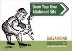 Booklet cover: Grow Your Own Allotment Site; SAGS; GWL-2020-48-6