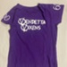 T-shirt front: Vendetta Vixens; Vendetta Vixens Roller Derby; c.2013; GWL-2015-135-1