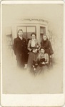 Carte de Visite photograph: Unidentified family; Unknown; c.1900s; GWL-2022-148-14