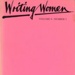 Front cover: Writing Women Vol. 4 No. 3; c.1985; GWL-2025-116-5