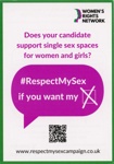 GWL-2026-41-1: Flyer front: #RespectMySex