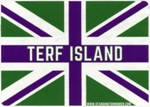 Sticker: Terf Island; Let Women Speak; c.2023; GWL-2023-110-1