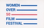 Business card front: Women Over Fifty Film Festival; WOFFF; 2016; GWL-2017-32-3