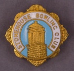 Badge: Stonehouse Bowling Club; GWL-2012-26-3