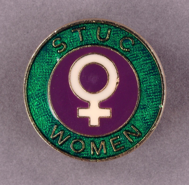 Badge: STUC Women; STUC; GWL-2013-51-14