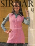 Knitting pattern: Diamond Longline; Sirdar Limited; c.1970s; GWL-2022-14-4