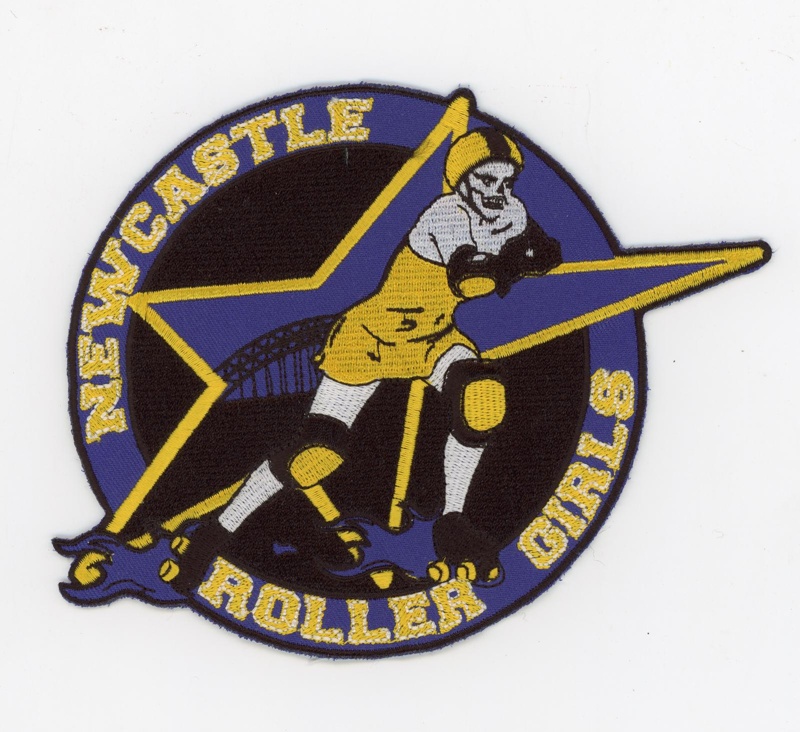 Patch: Newcastle Roller Girls; Newcastle Roller Derby; c.2009-19; GWL-2019-59-34