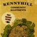 Leaflet cover: Kennyhill Community Allotments; Glasgow Allotments Heritage Project; GWL-2020-48-4-10