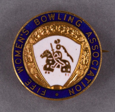 Badge: Fife Women's Bowling Association; GWL-2014-4-4