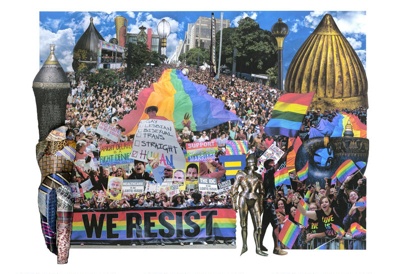 Pride March 1051; Stein, Linda; 2019; GWL-2023-9-2. Photo credit: Have Art: Will Travel Inc.