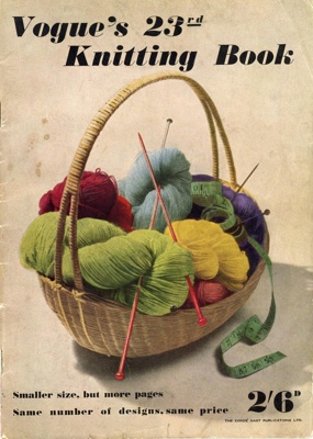 Vogue's 23rd Knitting Book; Condé Nast Publications Ltd; c.1943; GWL-2022-128-15