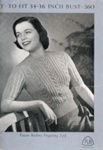 Knitting pattern: Jumper; P&B Wools No. 360; GWL-2014-59-23