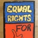 Placard: Equal Rights for Women; 2018; GWL-2018-66-7