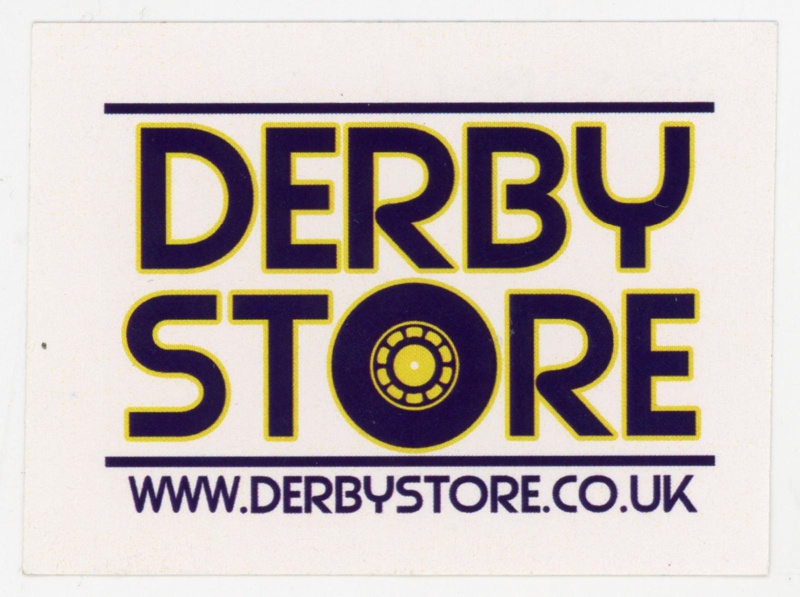 Sticker: Derby Store; Derby Store; c.2010s; GWL-2025-118-64