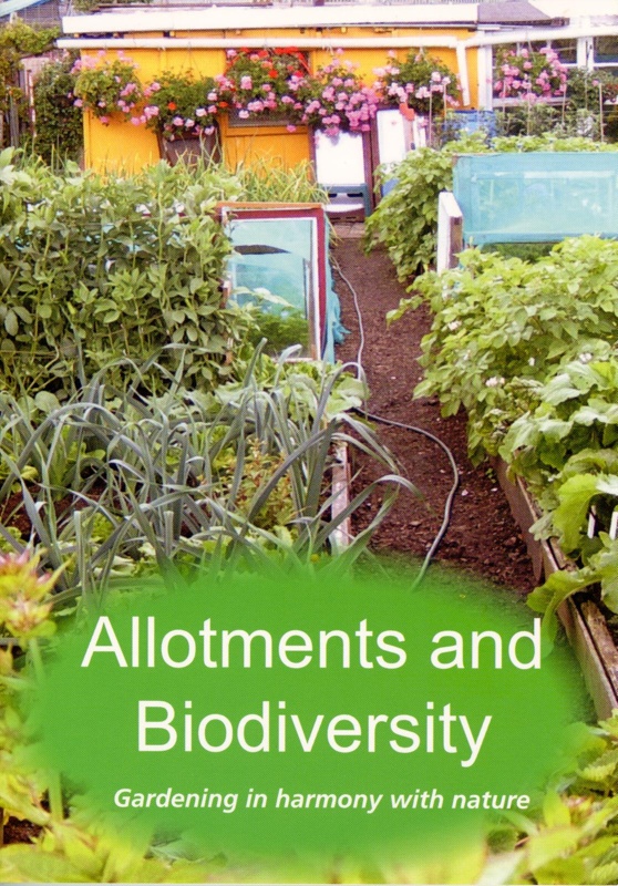 Booklet cover: Allotments and Biodiversity; GAF and SAGS; GWL-2020-48-5