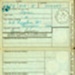 Inside of National Registration ID card belonging to Agnes Conway, Glasgow