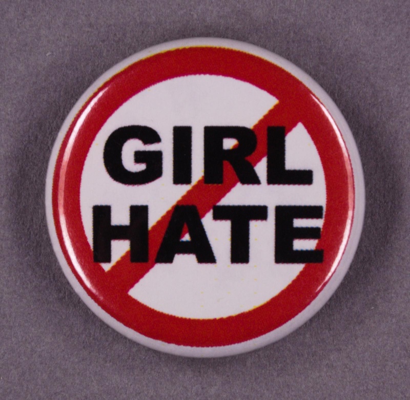 Badge: (No) Girl Hate; GWL-2015-2-10