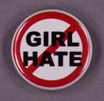 Badge: (No) Girl Hate; GWL-2015-2-10