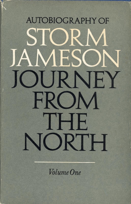 Front cover: Journey from the North Volume One; Jameson, Storm; 1969; GWL-2025-65-1-1