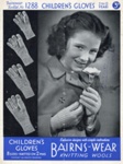 Knitting pattern: Children's Gloves; Bairns-wear No. 1288; GWL-2016-159-28