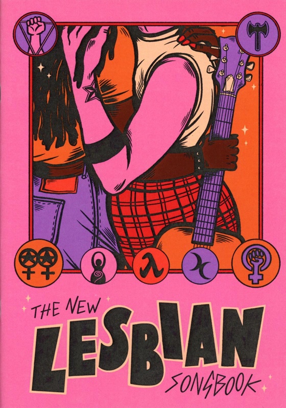Front cover: The New Lesbian Songbook; Outburst Arts; 2020; GWL-2025-64-1