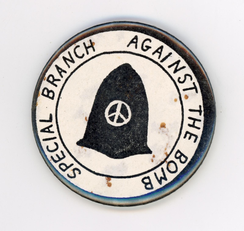 GWL-2015-112-49: Badge: Special Branch Against the Bomb; c.1980s