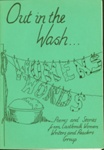 Front cover of booklet titled 'Out in the Wash...' by Castlemilk women writer's and reader's group