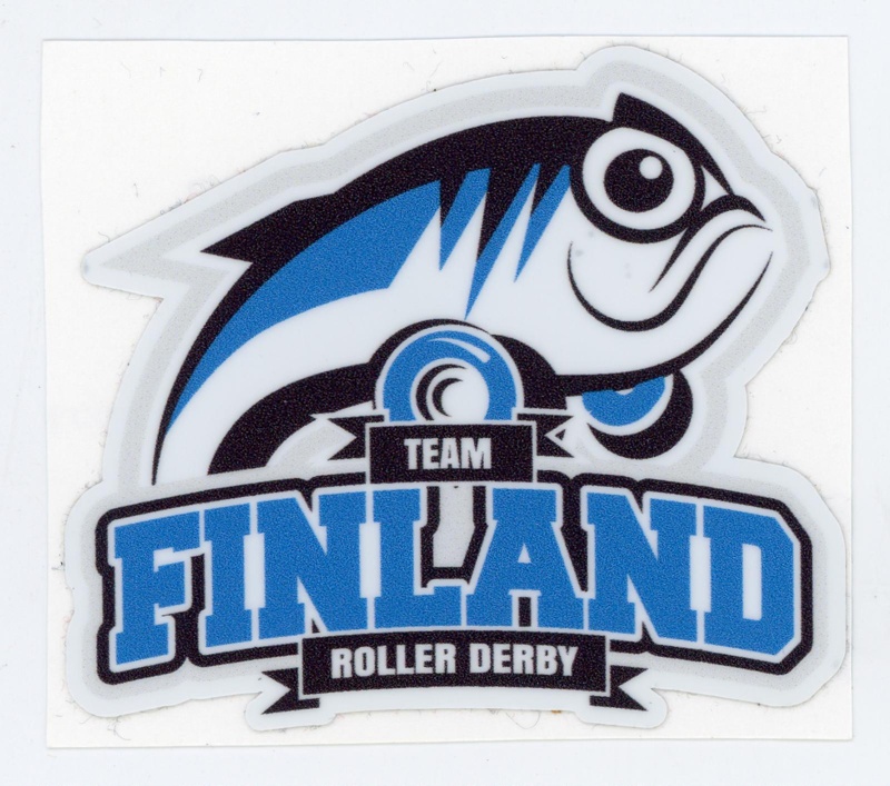 Sticker: Team Finland; Team Finland Roller Derby; 2011-20; GWL-2025-118-15