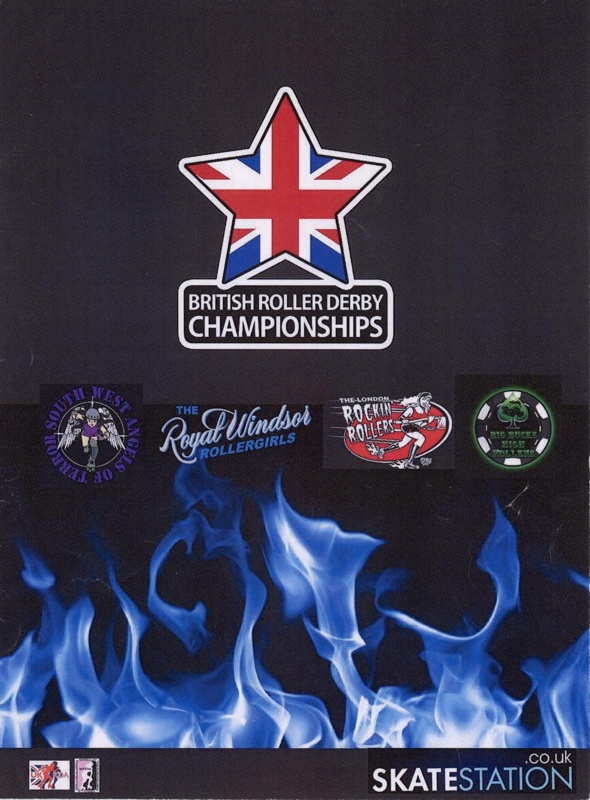 Team sheet: British Roller Derby Championships; Royal Windsor Roller Derby; June - Oct 2017; GWL-2019-95-40