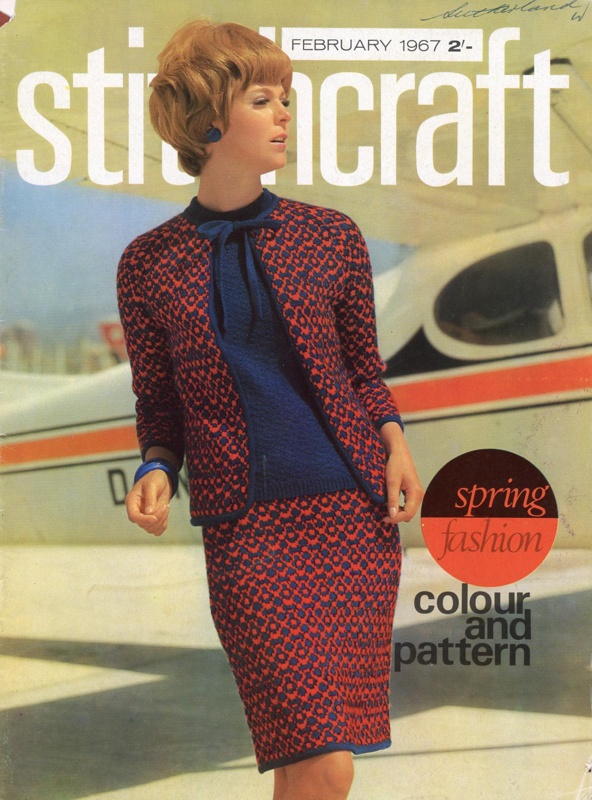 Magazine (front cover): Stitchcraft; The Condé Nast Publications Ltd; Feb 1967; GWL-2017-12-9