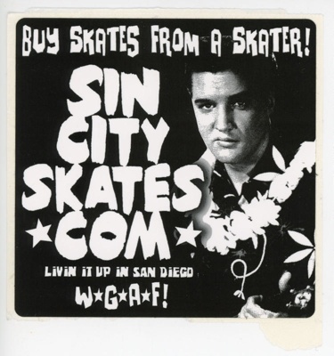 Sticker: Sin City Skates; GWL-2019-91-14