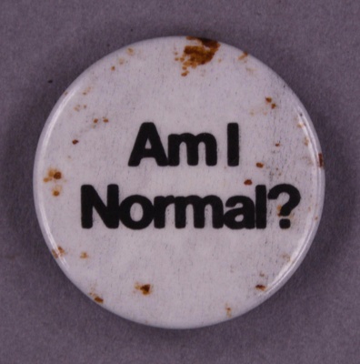 Badge: Am I Normal?; GWL-2015-111-5