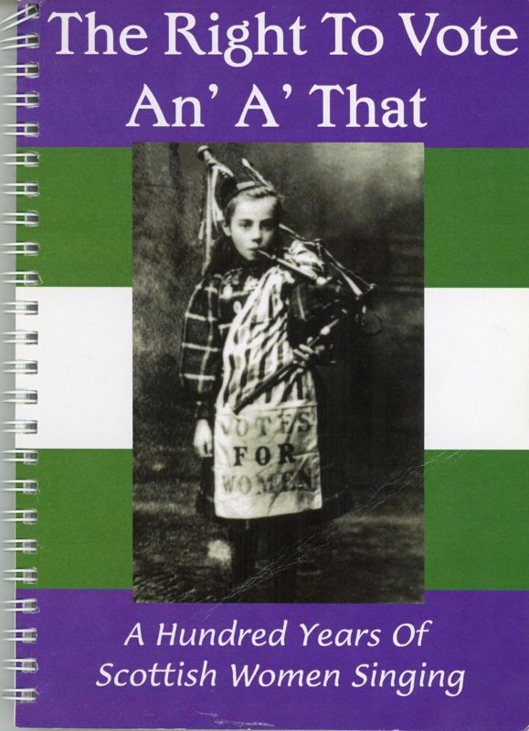 Front cover: The Right To Vote An' A' That; Owens, Rosemary; 1975; GWL-2025-111-1
