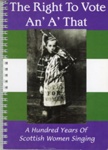 Front cover: The Right To Vote An' A' That; Owens, Rosemary; 1975; GWL-2025-111-1