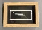 Framed paper art: Your results show a common virus; Verdier, Sarabadzic and Nyyssönen; 2023-24; GWL-2024-54-2-2