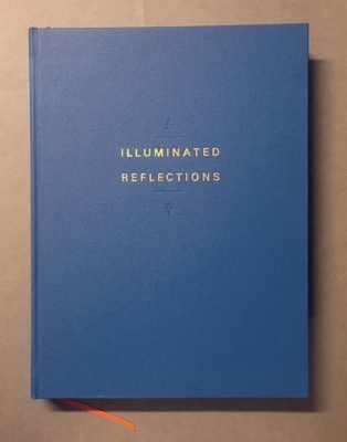 Art book cover: Illuminated Reflections; Inverclyde Women Create!; 2023; GWL-2023-54